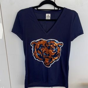 PINK NFL BEARS SHIRT SIZE MEDIUM